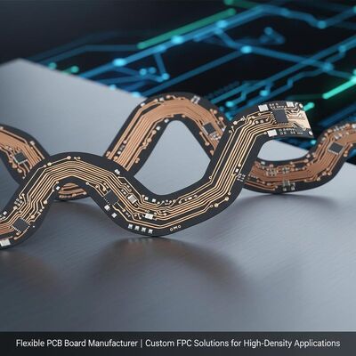 Bom preço 1OZ Copper Flexible PCB Board Custom FPC Solutions para aplicações de alta densidade on-line